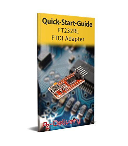 AZDelivery FTDI Adaptador FT232RL USB a TTL Serie para 3 3V y 5V para Arduino