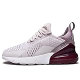  TORISKY Sportschuhe Herren Damen Laufschuhe Air Cushion Luftkissen Sneakers Turnschuhe Fitness Gym Leichtes Bequem Schuhe（270-1-purple38）