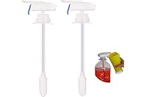 BUGEMO Milk Dispenser, 2PCS Portable Automatic Drink Dispenser Tap,Spill Proof Electric Drink Straw for Milk Juice Beer Beverage Bottle