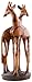 Produktbild Holzgiraffe Paargiraffe "Etana" in verschiedene Größen HANDARBEIT aus SIMBABWE Afrika Deko sehr hochwertige Holz Giraffe Figur Holzfigur, 25cm