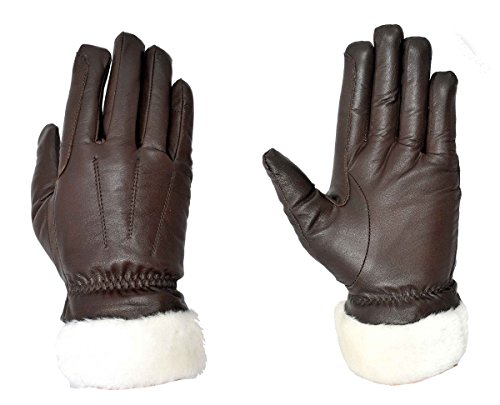 Riders-Trend-Prime-Quality-Leather-Gloves-with-Fur-Lining