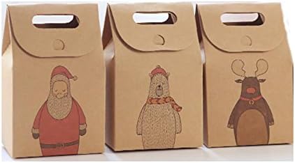 Pack of 20 Kraft Paper Pockets Fruechte Candy Moisture Retention Christmas Package