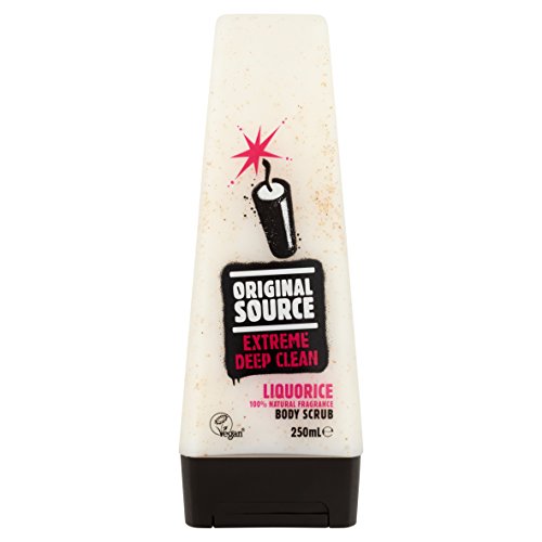 Original Source Liquorice Body Scrub 250 ml - Pack of 6