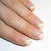 Bling Art False Nails French Manicure White Silver Glitter 24 Full Medium UK