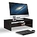 Produktbild KOOLWOOM Monitorständer aus Holz, perfekt für Computer, iMac, Drucker, Notebook, Xbox One, PS4, Nintendo Switch 16.5x9.25x5.1 inches braun