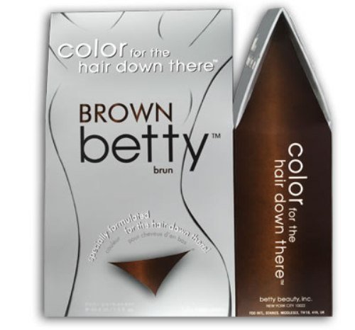 Brown Betty Colour for the Hair Down There Brown