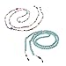 Produktbild Baoblaze 2pcs 70cm Universal Gläser Ketten Schnur Glasperlen Brillen Halter Brillenband Brillenkette Brillen Cord Sonnenbrille kette Hals Lanyard