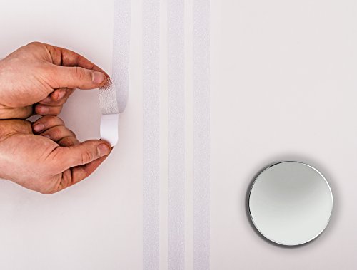 20x Anti Rutsch Streifen für Treppen und Bad. Transparente und selbstklebende Antirutsch Klebestreifen für Dusche und Badewanne - 2