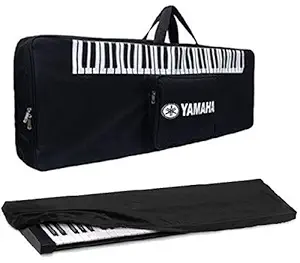 Mexa compatible with yamaha PSR-E353, E363, E373, E453, E463, I455, I425, I400, I500 keyboard bag with dust cover padded quality.