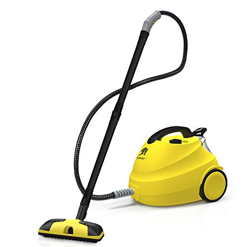 MLMLANT Pulitore a Vapore, Scopa a Vapore a Pavimento, 2000 W, pulitore a Vapore Multifunzione per la Pulizia di finestre e tappeti a Pavimento, finestre, tappeti, Angoli, Ganci, ECC