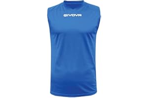 GIVOVA Męska koszulka Smanicato ONE bez rękawów, niebieska, L