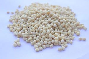 ORGANIC SWAAD INGREDIENTS MATTER Organic Swaad Whole Urad White Hulled (Safed Urad Dal/Urad Gota) 1kg, EU and India Organic Certified