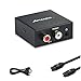 Price comparison product image AMANKA Digital Audio Converter Optical Coaxial to Analog RCA L/R and 3.5mm Jack Audio Adapter with Toslink cable