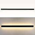 EFFIE M.O.D.I Modern 15W LED Long Linear Strip Wall Light - 500Lm IP65 Waterproof Interior/Exterior - 60Cm Long LED Linear Wall Light for House Villa Hotel Porch Patio (120 CM)