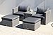 Produktbild SunnySmart Sunny SMART Aura Lounge-Set, Rustic-Vintage, Geflecht, 2-4 Personen, inkl. Polster-Kissen, Loungeecke Polyrattan
