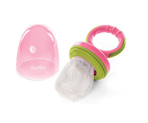 Nuvita Nutritional Feeder and Teether (Pink)