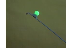 Prettyui Sea Fishing LED Rod tip Night Light Strike Alert Glow Stick bite Alarm