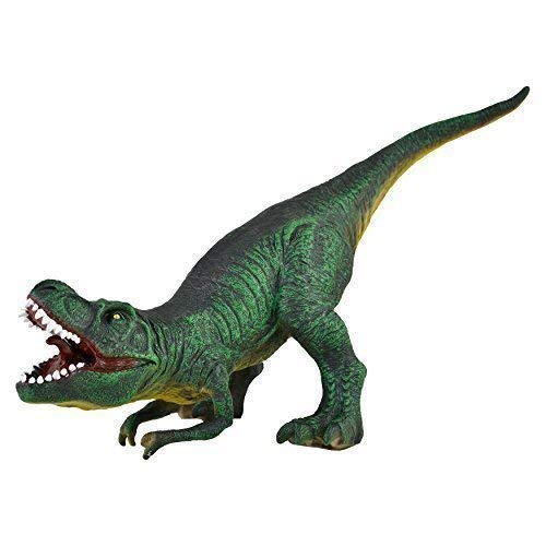 Grande 45.7cm (45cm) SUAVE CON RELLENO GOMA DINOSAURIO TIRANOSAURIO Juego Juguete