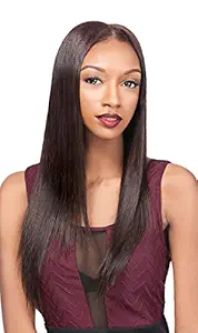 10, 1 - Jet Black : Velvet Remi Human Hair Weave - Yaki Weaving (10 inch, 1 - Jet Black)