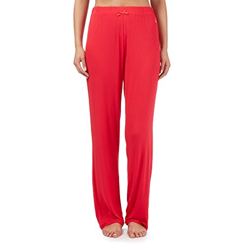 Lounge & Sleep Womens Red Long Pyjama Bottoms 10