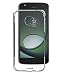 Bracevor Flexible Shockproof Moto Z Play TPU Back Case Cover : Cushioned Edges, Premium Design - Transparent RS.399.00