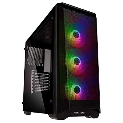 PHANTEKS Eclipse P400A midi-Tower, Tempered Glass, Drgb - Noir