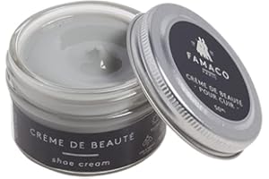 Famaco unisex-adult Cream Shoe Treatments and Polishes, Grey (Grey Edelweiss), 50.00 ml