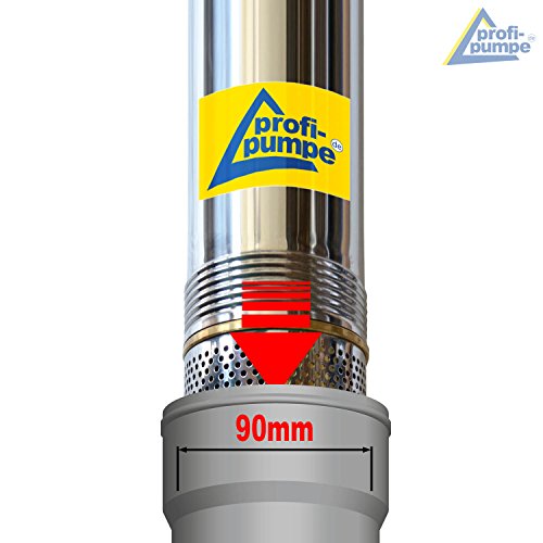 SONDERPREIS! 3″ Zoll – 550W BRUNNENPUMPE TIEFBRUNNENPUMPE TAUCHDRUCKPUMPE TAUCHPUMPE ROHRPUMPE GARTENPUMPE HAUSWASSERWERKWASSERPUMPE PUMPE Brunnen-Star-550-4=Die ENERGIE-SPAR PUMPE mit hoher Förderleistung und großem Druck für BRUNNEN bis ca. 25m Tiefe - 3