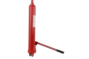 Cozyel Cric Idraulico a Pistone Lungo 12 Tonnellate, Martinetto Idraulico con Altezza Regolabile da 660mm a 1160mm, Pistone Idraulico per Officine, Meccanici, e Appassionati di Auto