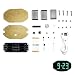 Produktbild Kakiyi LED-Digital-Dot-Matrix-Schreibtisch-Taktgeber Spiegel Temperatur Ferien Birthday Reminder-Funktion Desktop Clock Geschenk