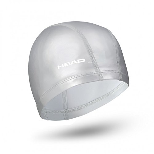 Preisvergleich Produktbild Schwimmkappe NYLON / ELASTANE PU COATING - Silver