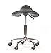 Urbanity hairdressing cutting beauty manicure nail salon chair saddle stool black