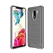 Produktbild Hunpta@ für Xiaomi pocophone F1 Slim Fiber Carbon Silikon Robuste Hülle (grau)