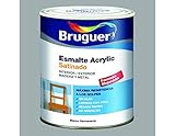 750 ml Bruguer 5057463 - Esmalte acrílico satinado laca Acrylic GRIS PERLA