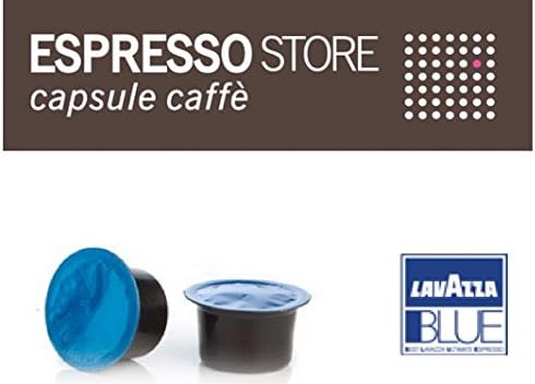 100 mokiespresso Capsules Lavazza Blue Compatible Dek