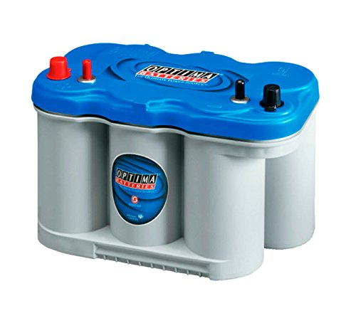 Preisvergleich Produktbild Optima Blue Top BT DC 5,0 AGM 12 V / 66 Ah - 845 A / EN Versorgungsbatterie inkl. 10 Ah PowerBank