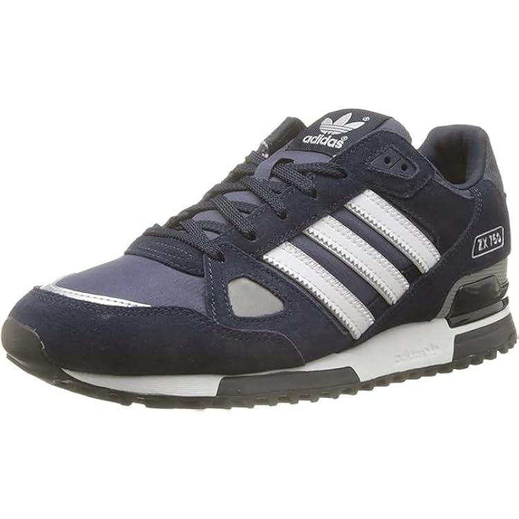 adidas Zx 750 Homme Basket , Bleu New Navy Ftw White Dark Navy, 40