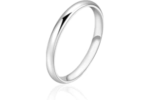 SILBERTALE Wąski pierścionek damski srebro 925 2 mm cieńsze proste pierścienie wtykowe, pierścień do wpinania