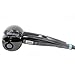 Full-Automatic LCD Display Hair Curler with Tourmaline Ceramic Rollers Styler (Black)