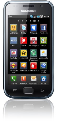 Samsung Galaxy S Plus Smartphone   cran tactile 10 16 cm  4   Appareil photo 12 m  gapixels Blanc  Import Allemagne 