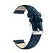 Produktbild 18MM Ersatz Uhrenarmbänder Transer® für Huawei Watch/Timex/Seiko/Casio/Withings Pulse OX/LG Watch/Asus Zenwatch 2 18mm PU-Leder Armband für Uhren Breite: 18mm (Blau)