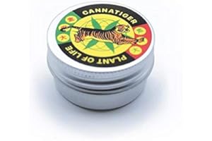 CLOROPHILLA. Plant of Life Cannatiger Balsamo di tigre Unguento con CBD per Lenire ed Alleviare Dolori (15ml 3%)