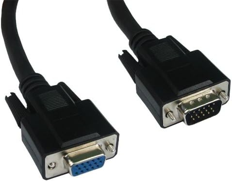 CablesDirect CDEX-820K - 20MTR SVGA M-F EXTENSION ALL 15 LINES CONNECTED BLK - B/Q 12