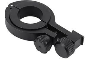 LYEAA Staffa anteriore for luce for bicicletta Staffa di supporto for lampada for bici in lega di alluminio Staffa di montaggio for luce for bicicletta leggera Accessori for biciclette porta