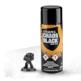 Este bote contiene 400 mililitros de Spray Chaos Black.