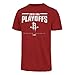 Produktbild NBA Houston Rockets Stecker NBA 2018 Play-Offs Herren OTS Slub Tee Distressed, rot, Größe XXL