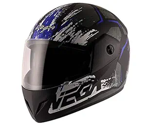 Vega Cliff Access Dull Black Blue Helmet-M