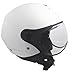 Produktbild CGM Demi Jethelm 107A FLORENCE Geformtes Visier, Weiß, S