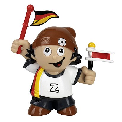 Preisvergleich Produktbild Mainzelmännchen Fußball Fan Figur