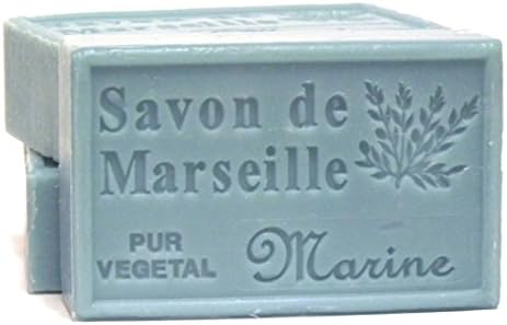 Pure vegetable: 3 x Marine Soaps à 125 g (4.4 oz.), Soap Set (Savon de Marseille)